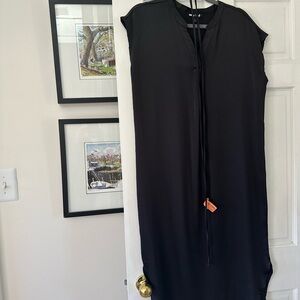 Banana Republic Black Midi Dress